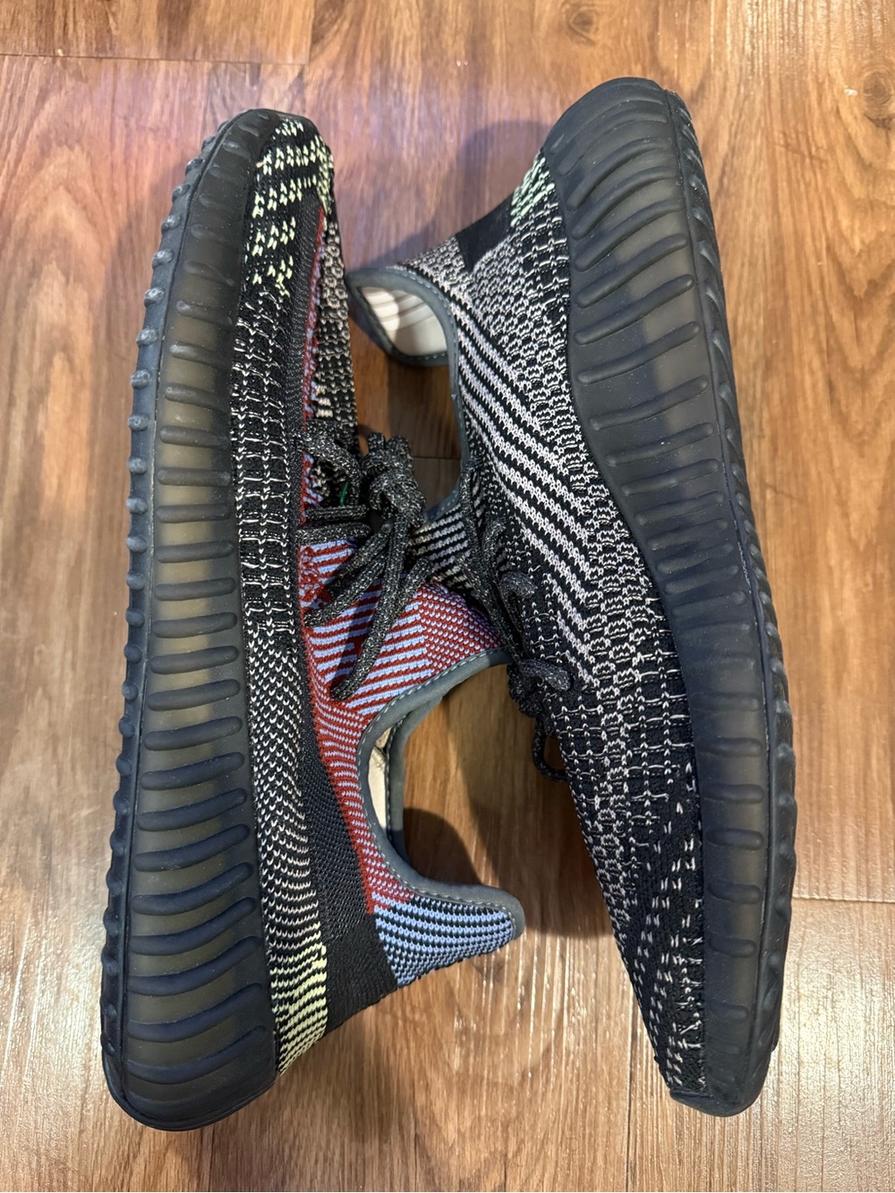 adidas Yeezy Boost 350 V2 Size 13 Yecheil (Reflective) Pre-owned NO BOX. *RARE*